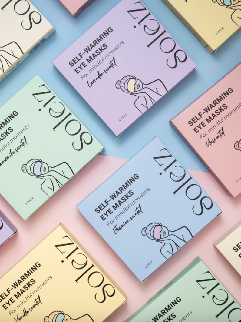 Vanilla Self-Warming Eye Mask Night Care