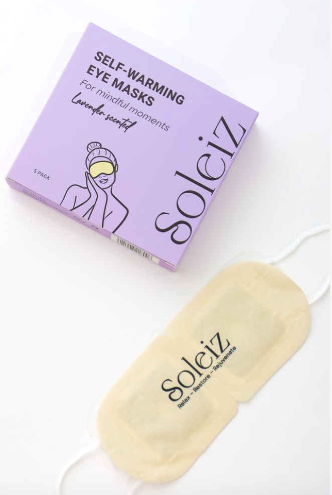 Lavender Self-Warming Eye Mask Night Care