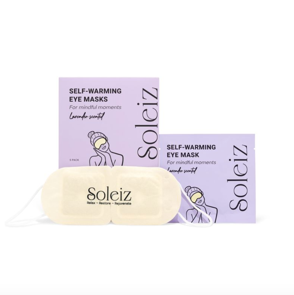 Lavender Self-Warming Eye Mask Night Care