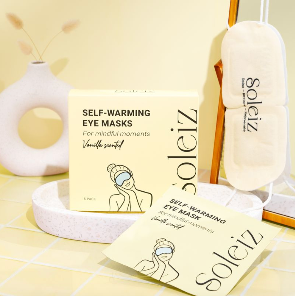 Vanilla Self-Warming Eye Mask Night Care