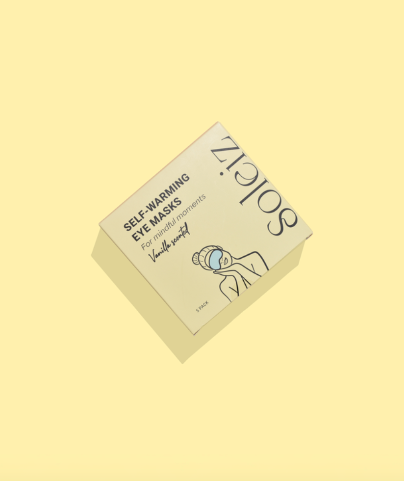 Vanilla Self-Warming Eye Mask Night Care